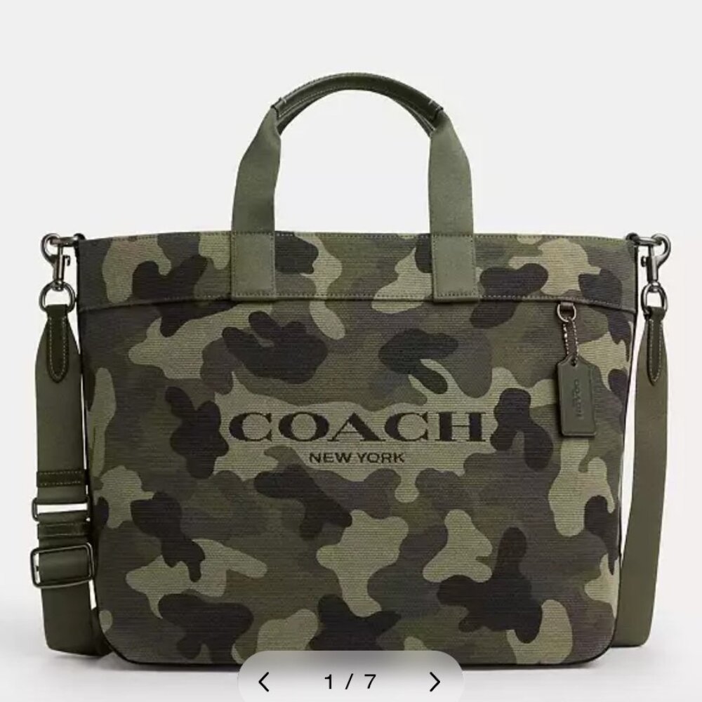 Coach Canvas Tote